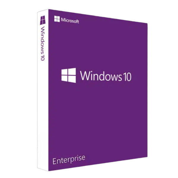 Microsoft Windows 10 Enterprise DVD Kutu