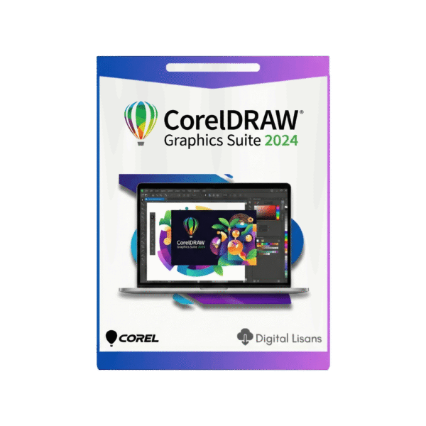 CorelDRAW Graphics Suite 2024 Windows / MAC için 1 Cihaz Lisans Anahtarı