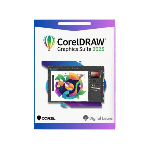 CorelDRAW Graphics Suite 2025 Windows / MAC için 1 Cihaz Lisans Anahtarı