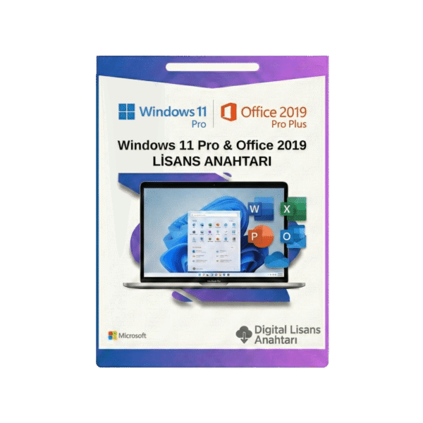 Microsoft Windows 11 Pro ve Office 2019 Pro Plus