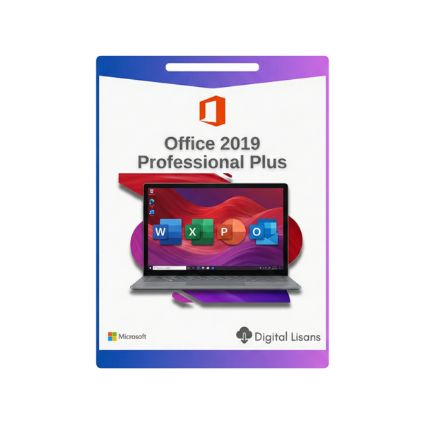 Office 2019 Pro Plus Dijital Lisans Anahtarı Key 32&64 Bit