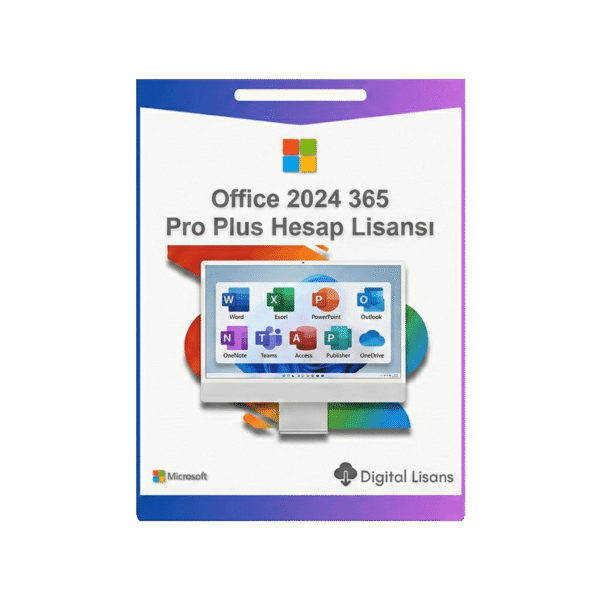 Office 2024 365 Pro Plus Hesap Lisansı | 1 Yıllık
