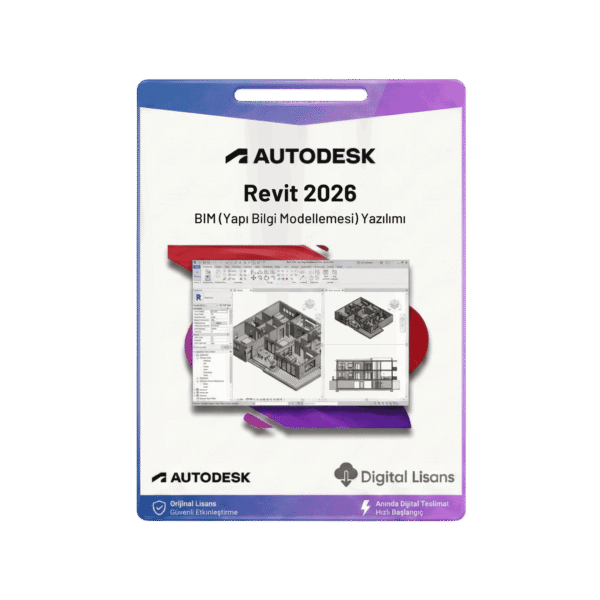 Autodesk Revit 2026 - 1 Yıl Lisans