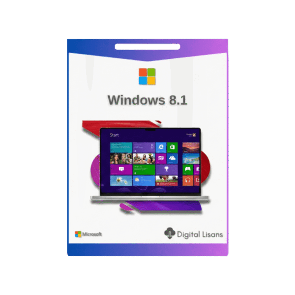 Windows 8.1 Pro Dijital Lisans Anahtarı 32&64 Bit
