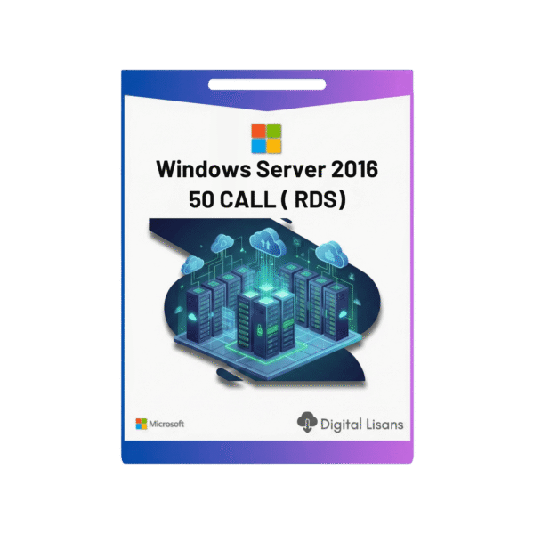 Windows Server 2016 Remote Desktop Services device 50 Dijital Lisans