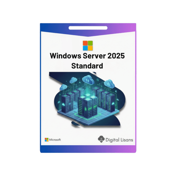 Windows Server 2025 Standard dijital lisans key